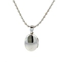 Opening Locket Pendant In Sterling Silver