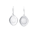 Goroka Basket Earrings In Sterling Silver