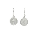 Greater Bird of Paradise Earrings in Sterling silver