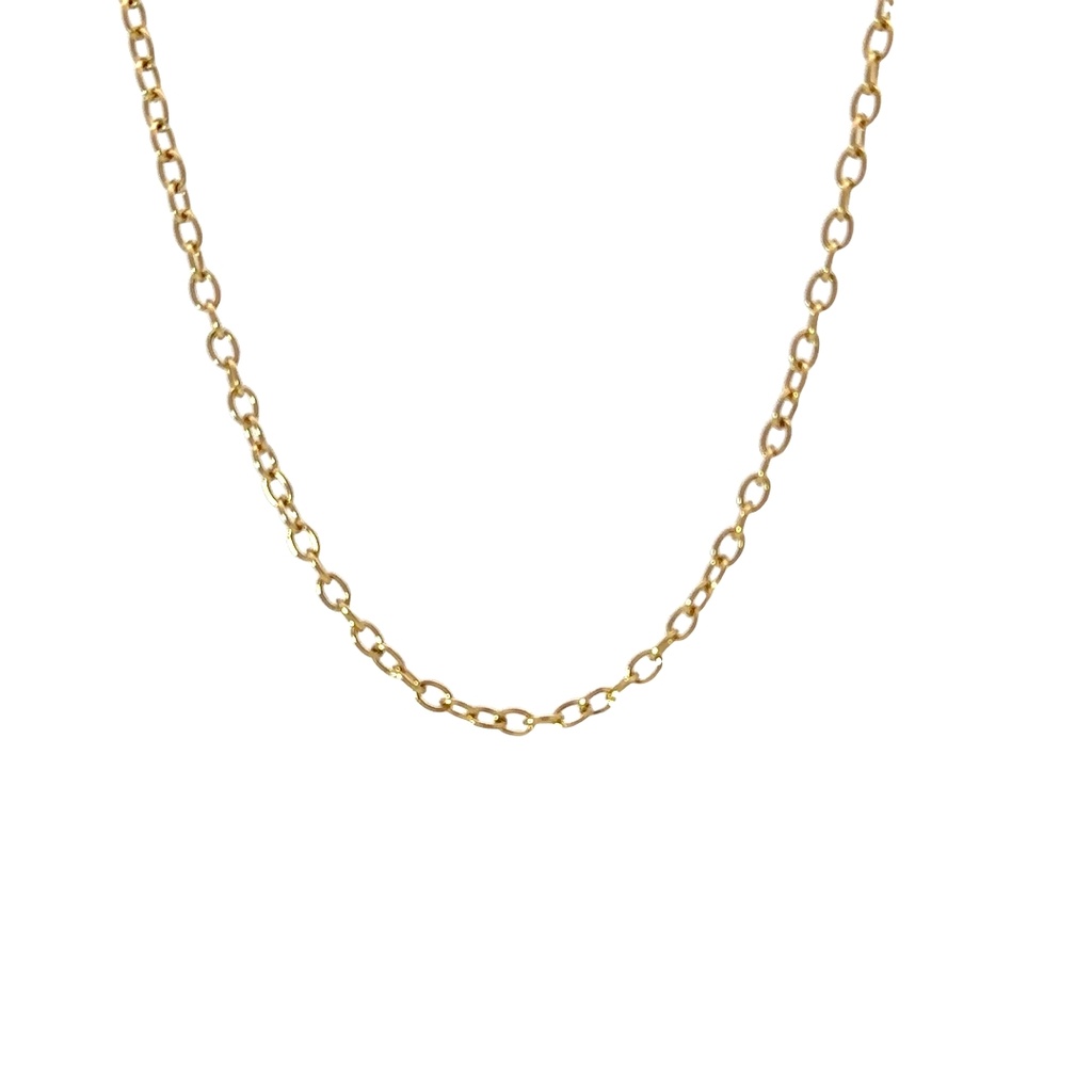 Stainless Steel Chain | 14K Gold Plated 55cm