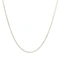 Slider Chain Necklace | 9ct White Gold