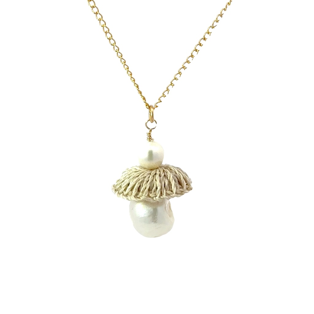Pearl Drop Necklace by Bilum & Bilas