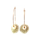 Pearl Hoop Earrings By Bilum & Bilas