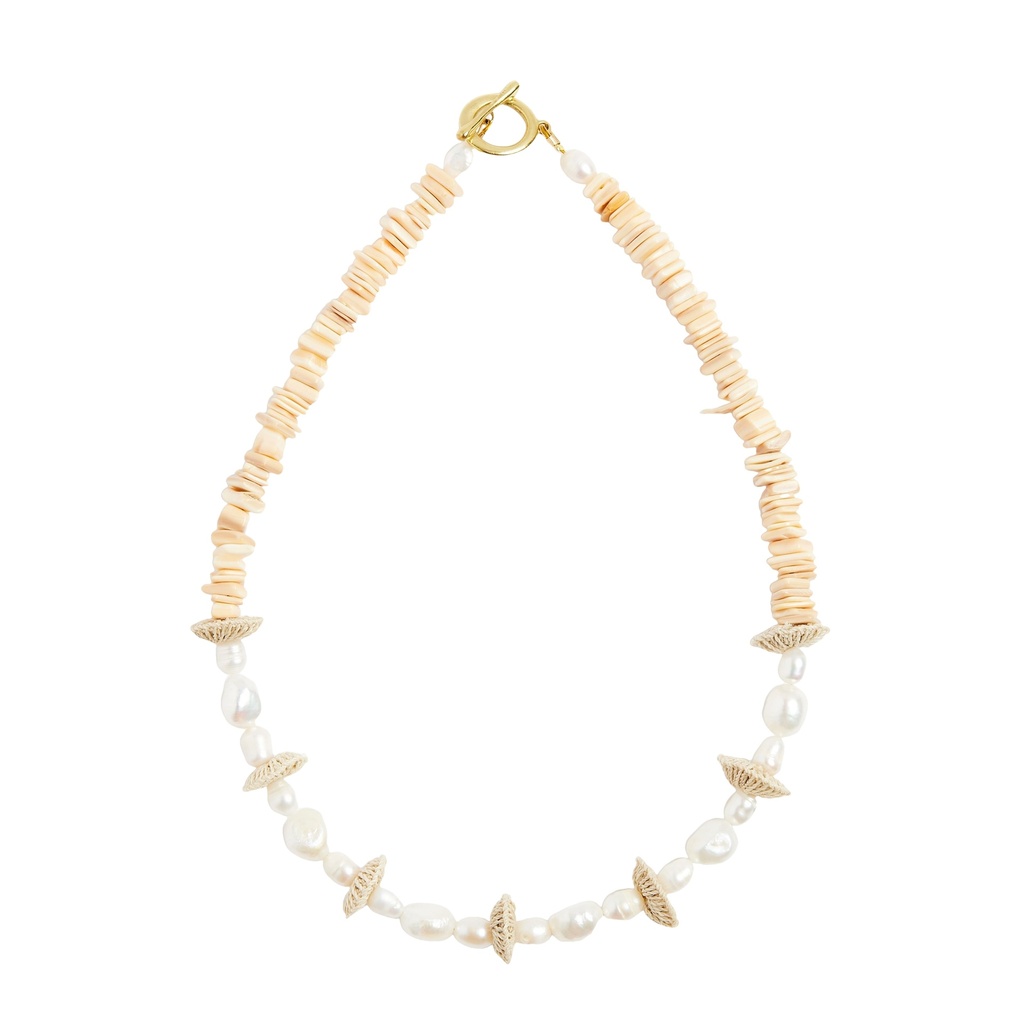 Pearl Stack Necklace by Bilum & Bilas