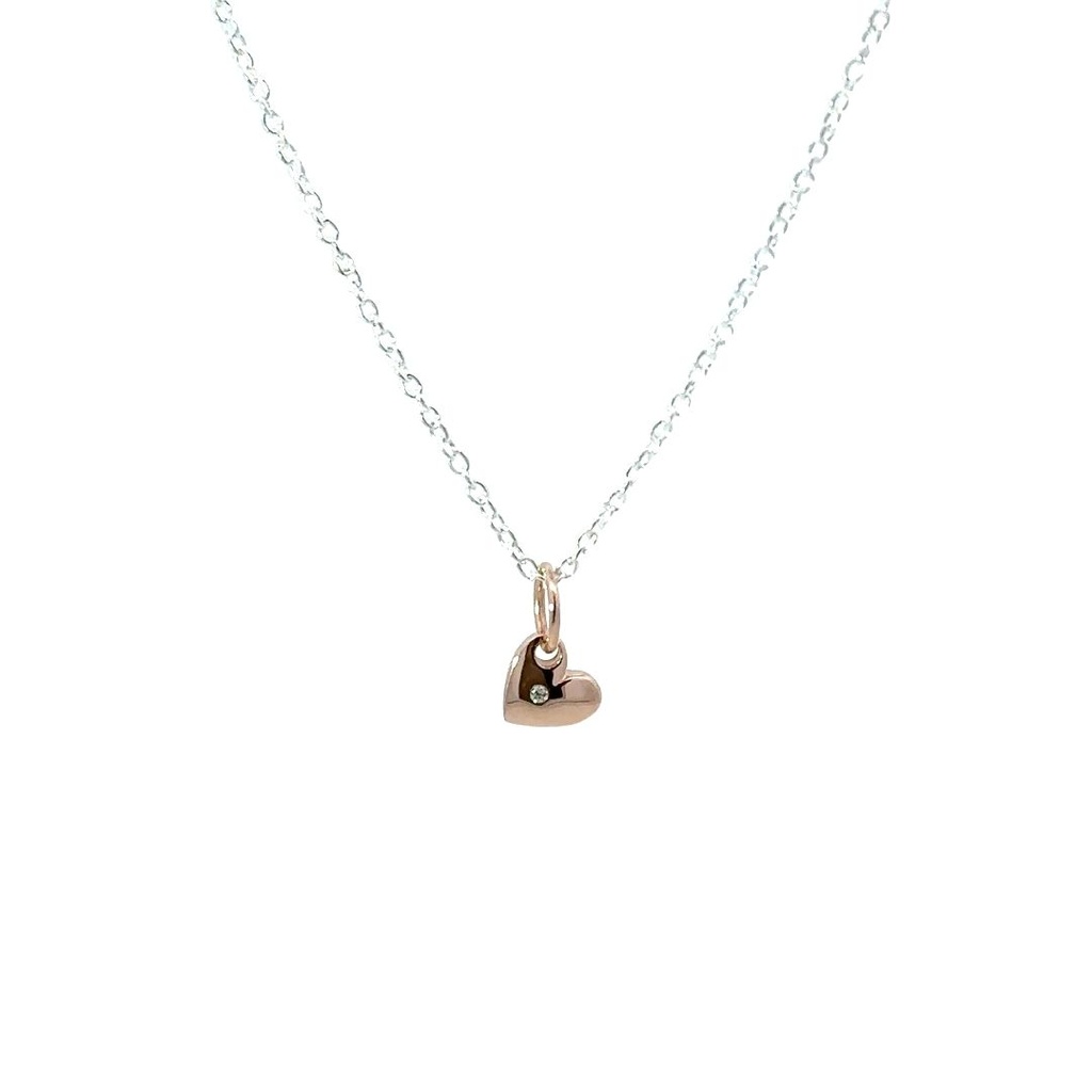 Petals Mother Necklace In Sterling Silver
