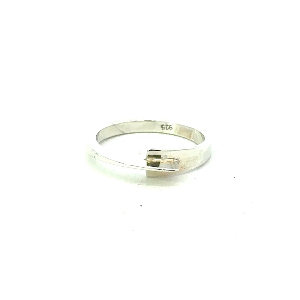 Sculptural Silver Ring