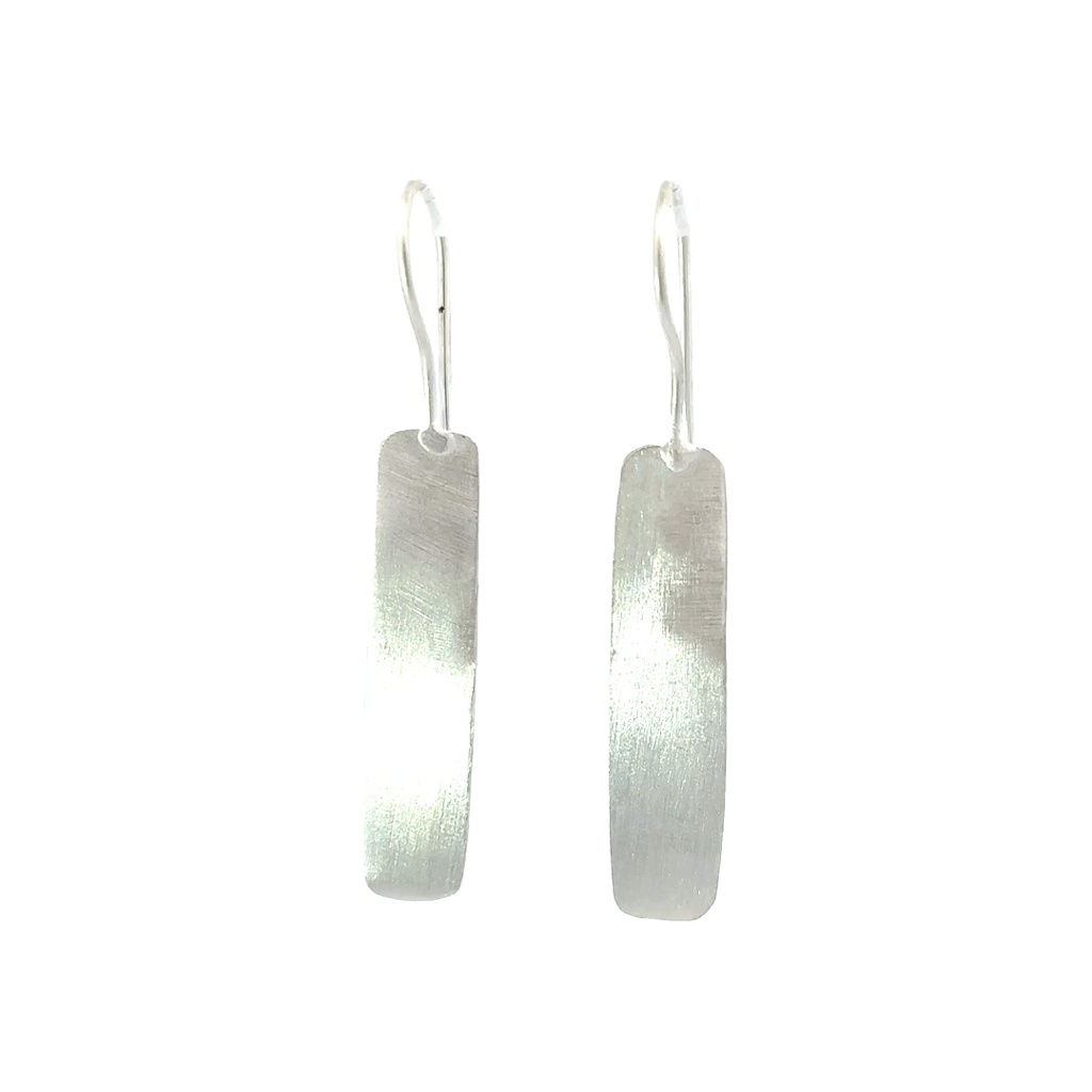 Matte Finished Rectangular Drops On Hooks