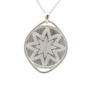 Silver Pendant | New Guinea Woven Threads
