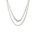 Figaro Chain Sterling Silver 2mm Width