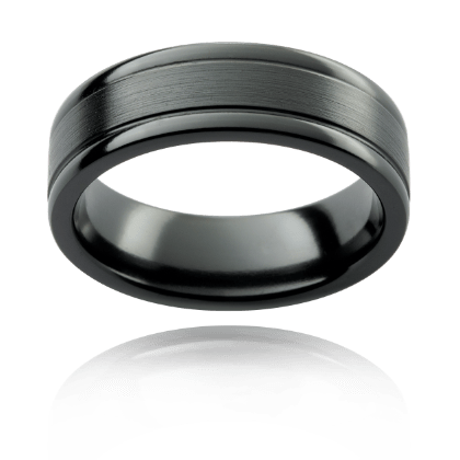 ZenStrike Black Zirconium Band