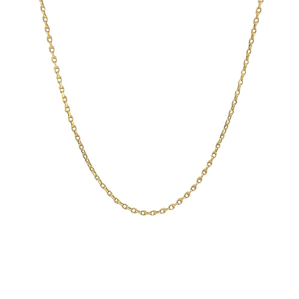 Chain Necklace In 18ct Yellow Gold