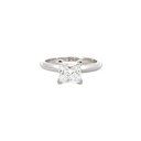Princess Cut Cubic Ring | Sterling Silver