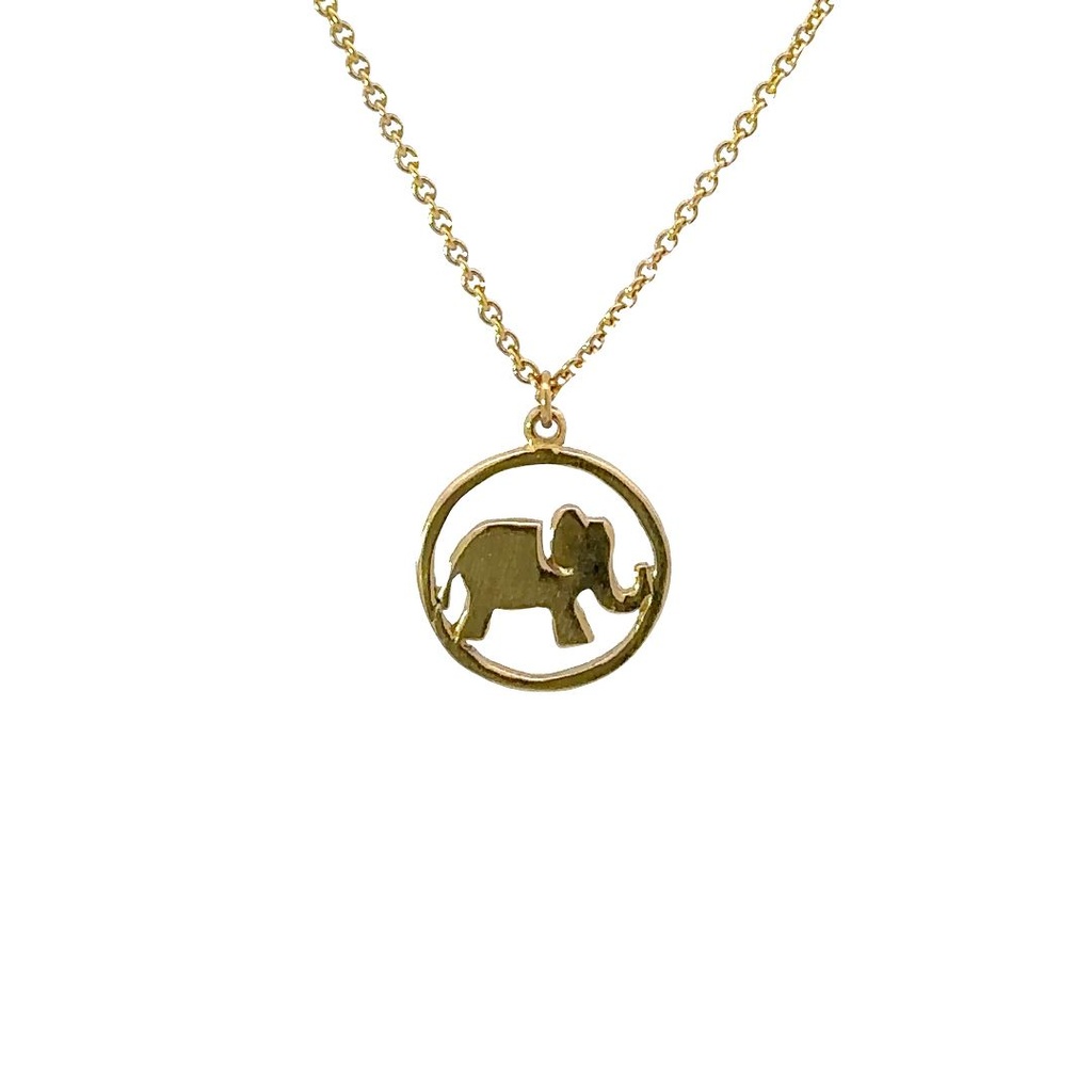 Petals Necklace |"If Life Is A Journey" Elephant