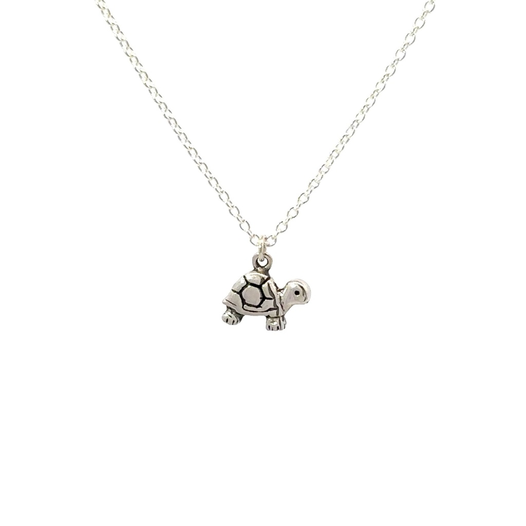 Petals "Sometimes You Will" Silver Necklace
