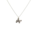 Petals "Sometimes You Will" Silver Necklace