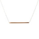 Petals Silver Necklace | Rose Gold Plated "Courage"