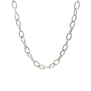 Oval Belchor Chain In Sterling Silver 40cm