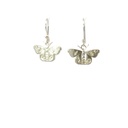 Pepe Butterfly Earrings In Sterling Silver