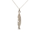 Pendant | Sepik Mask In Sterling Silver