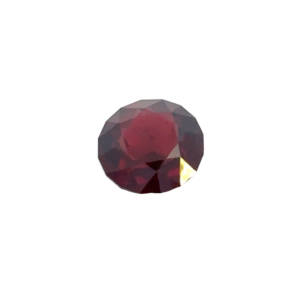 Round Faceted Red Garnet Gemstone 8.48ct