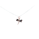 Petals Silver Necklace | Dragonfly "No One is You"