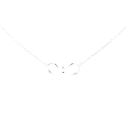 Petals Silver Necklace | "Soul Sister" Interlocking Circles