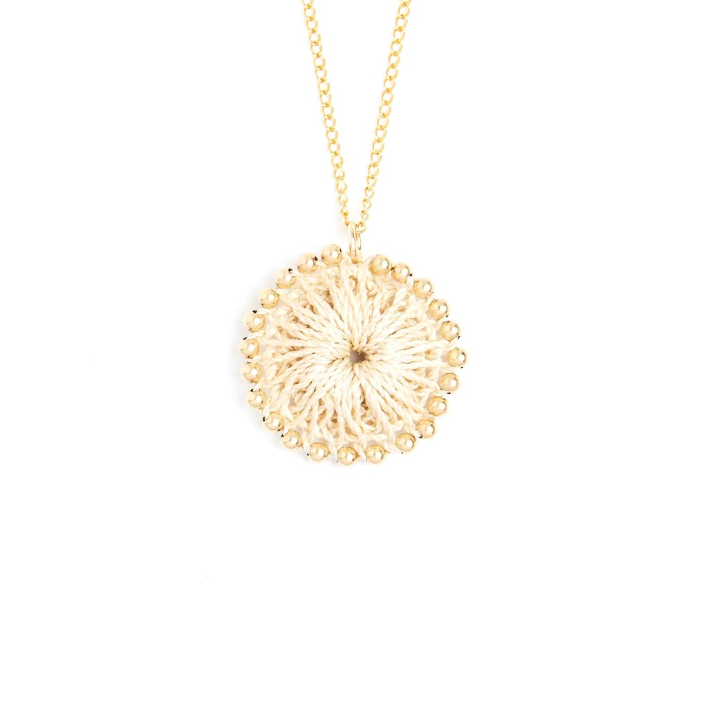 Nambis Necklace Gold by Bilum & Bilas