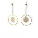 Natural Fibre Drop Earrings from Bilum & Bilas