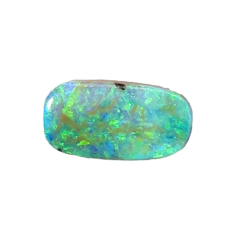 Enchanting Green And Azure Opal Gemstone 7.67cts