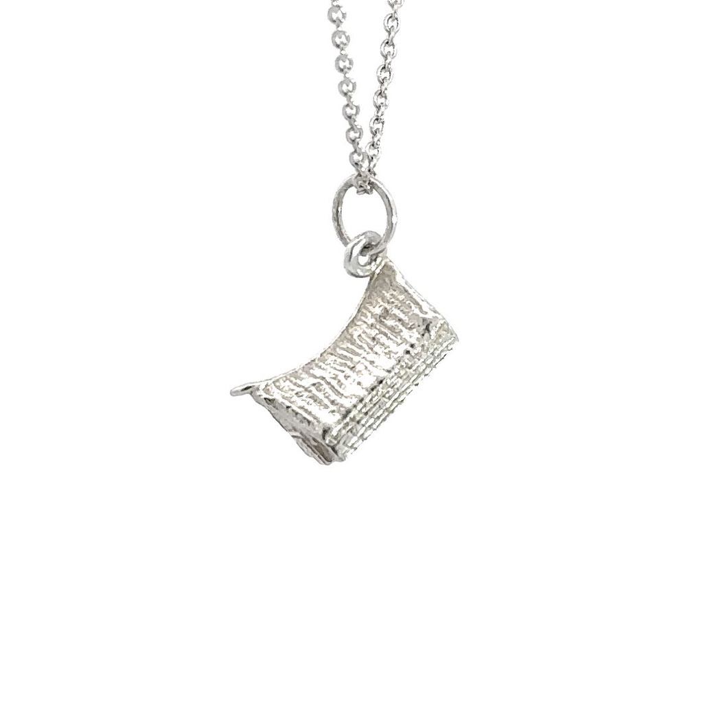 Trobriand Yam Hut Pendant In Sterling Silver