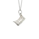 Trobriand Yam Hut Pendant In Sterling Silver