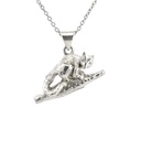 Pendant | Tree Climbing Kangaroo In Sterling Silver
