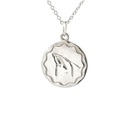 King Of Saxony Bird Of Paradise Pendant In Sterling Silver