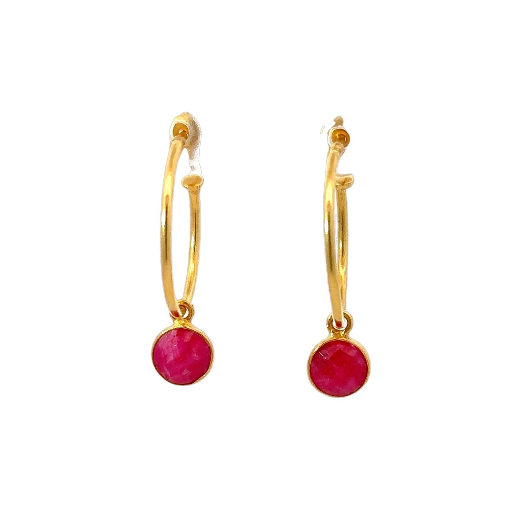 Earrings | Hoops With a Touch of Sparkle
