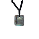 Australian Boulder Opal on Black Cord
