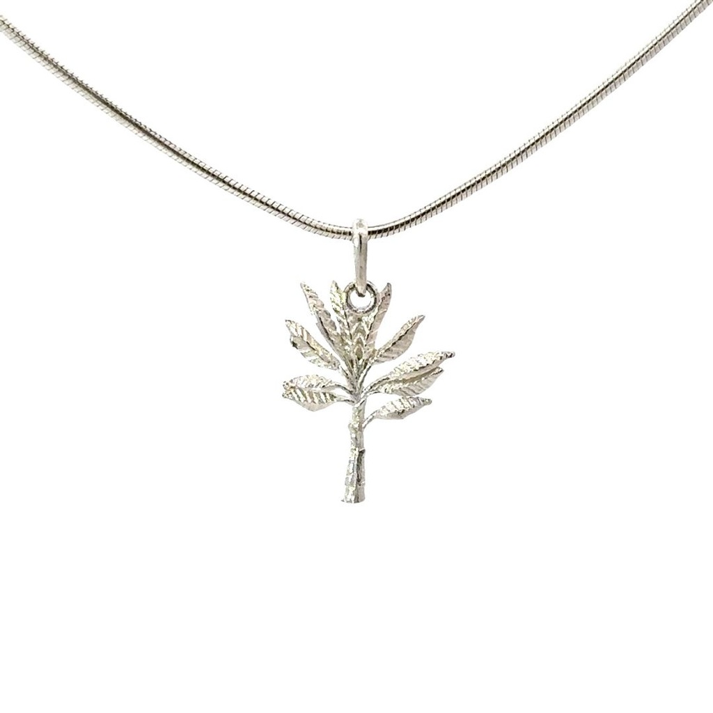 Silver Pendant | Banana Tree Sterling Silver