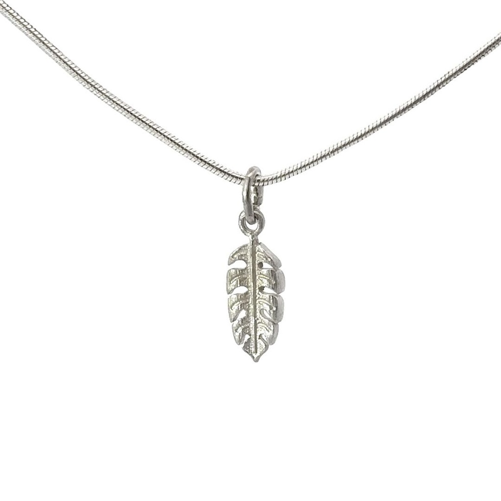 Small Silver Travellers Palm Pendant