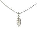 Small Silver Travellers Palm Pendant