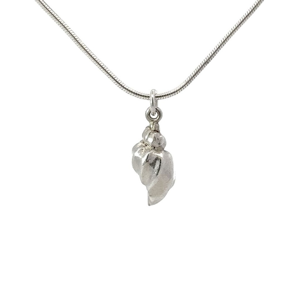 Sterling Silver Conch Shell Pendant
