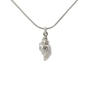 Sterling Silver Conch Shell Pendant