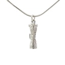 Sterling Silver Kudo Drum Pendant