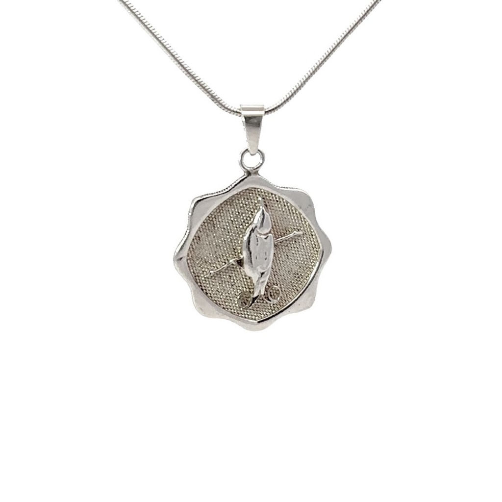 Wilson's Bird of Paradise Pendant Silver