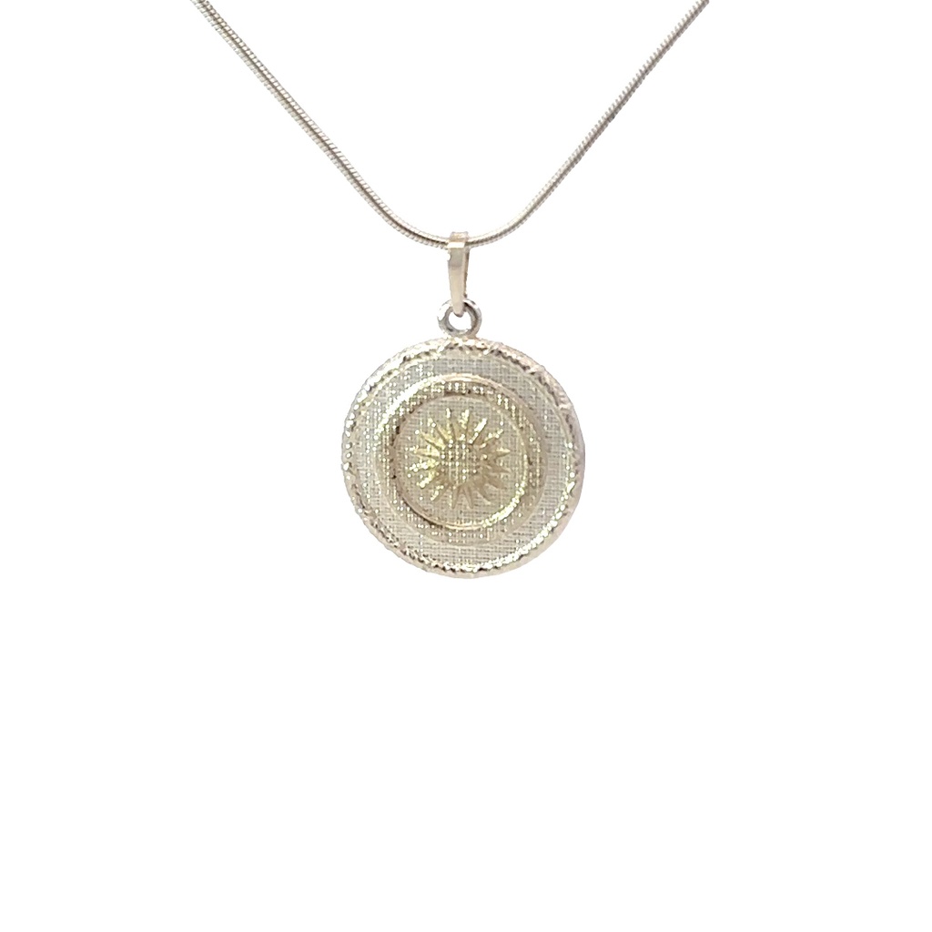Small Two Star Goroka Basket Pendant