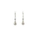 Sterling Silver Drop Hoops
