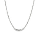 Sterling Silver 50cm Wheat Chain