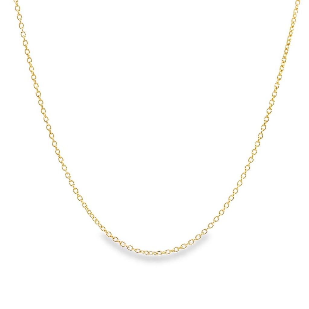 Chain Necklace | 18ct Yellow Gold Fine Trace