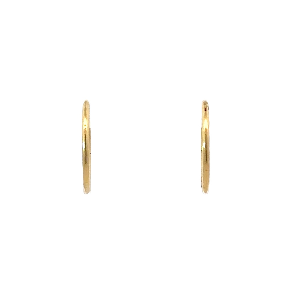 Sleeper Earrings | 18K Gold 12mm