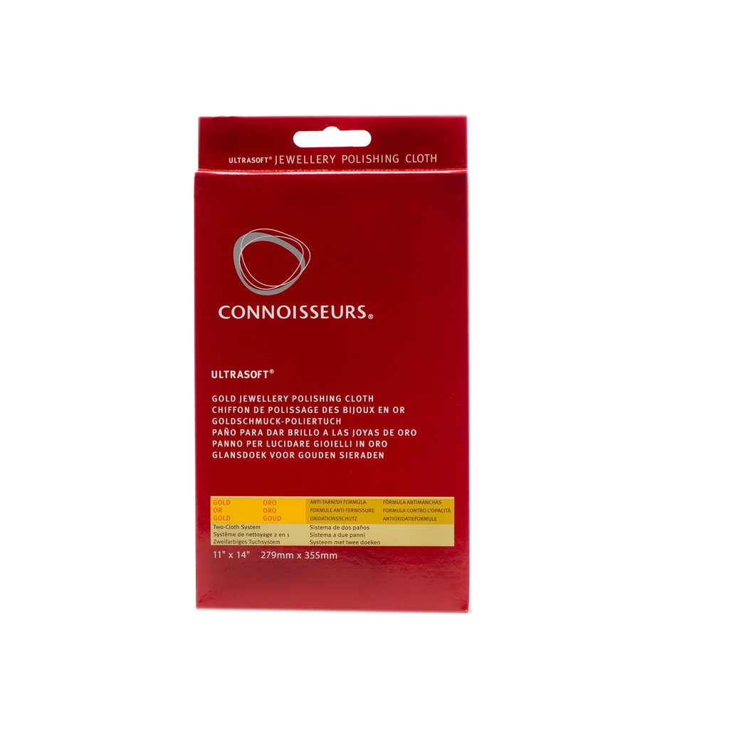 Connoisseurs Gold Jewellery Polishing Cloth