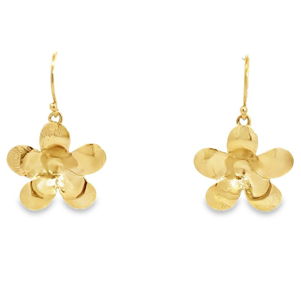 Earrings | 9K Gold Frangipanies