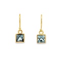 Earrings | 9 Carat Blue Topaz Drops